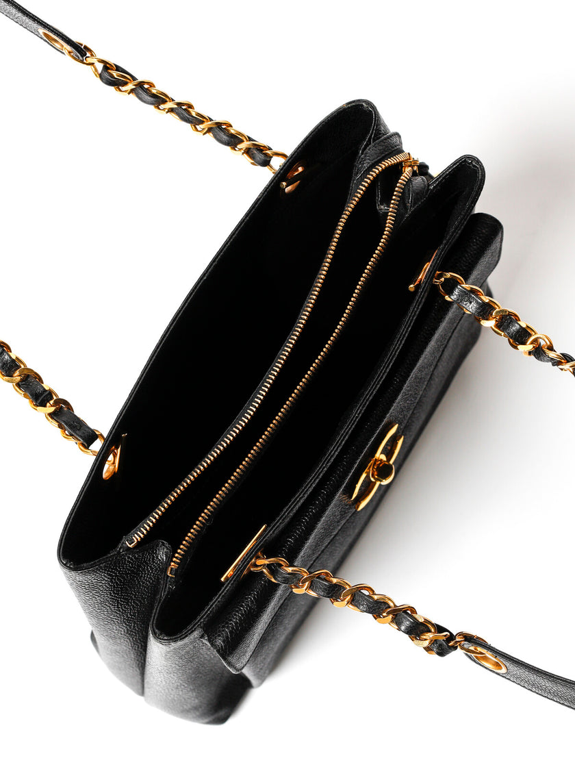 Borsa a spalla Chanel Coco  Mark  nera