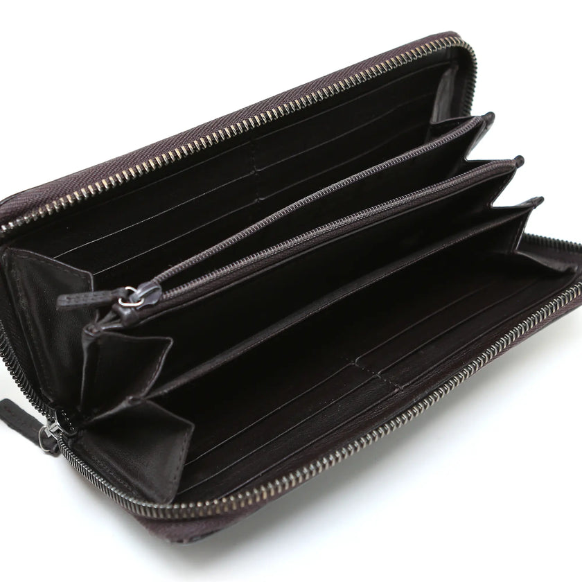 Portafoglio Gucci pelle Guccissima marrone