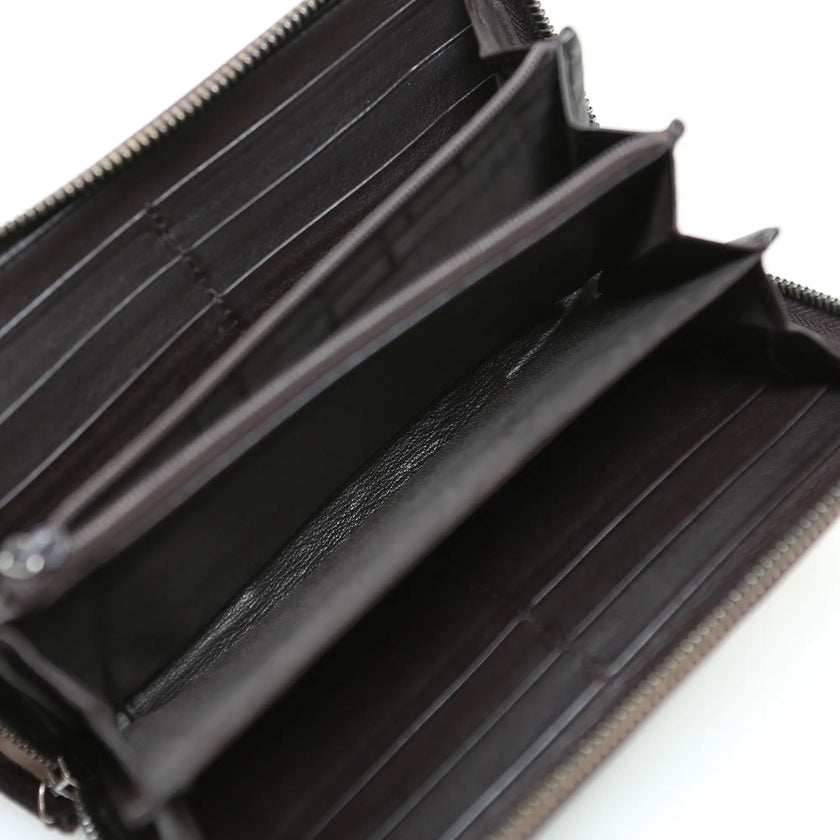 Portafoglio Gucci pelle Guccissima marrone