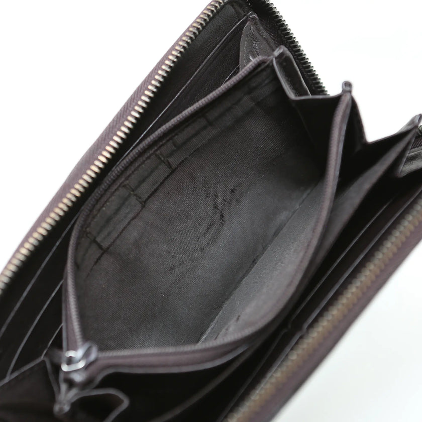 Portafoglio Gucci pelle Guccissima marrone