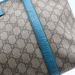 Borsa a spalla Gucci Joy  Tote GG Supreme  monogram beige e azzurra
