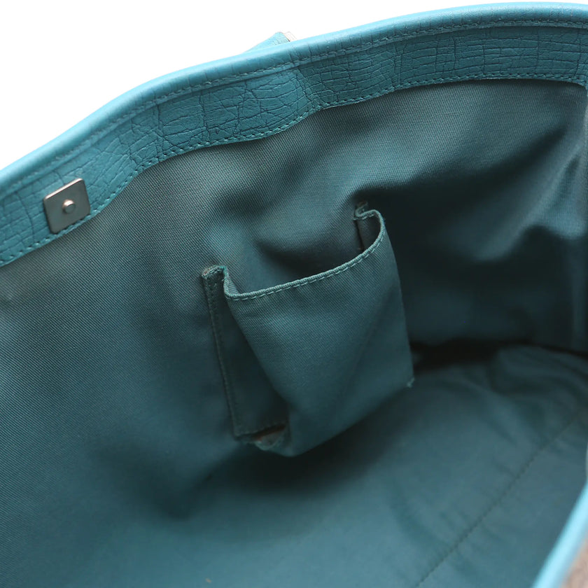 Borsa a spalla Gucci Joy  Tote GG Supreme  monogram beige e azzurra