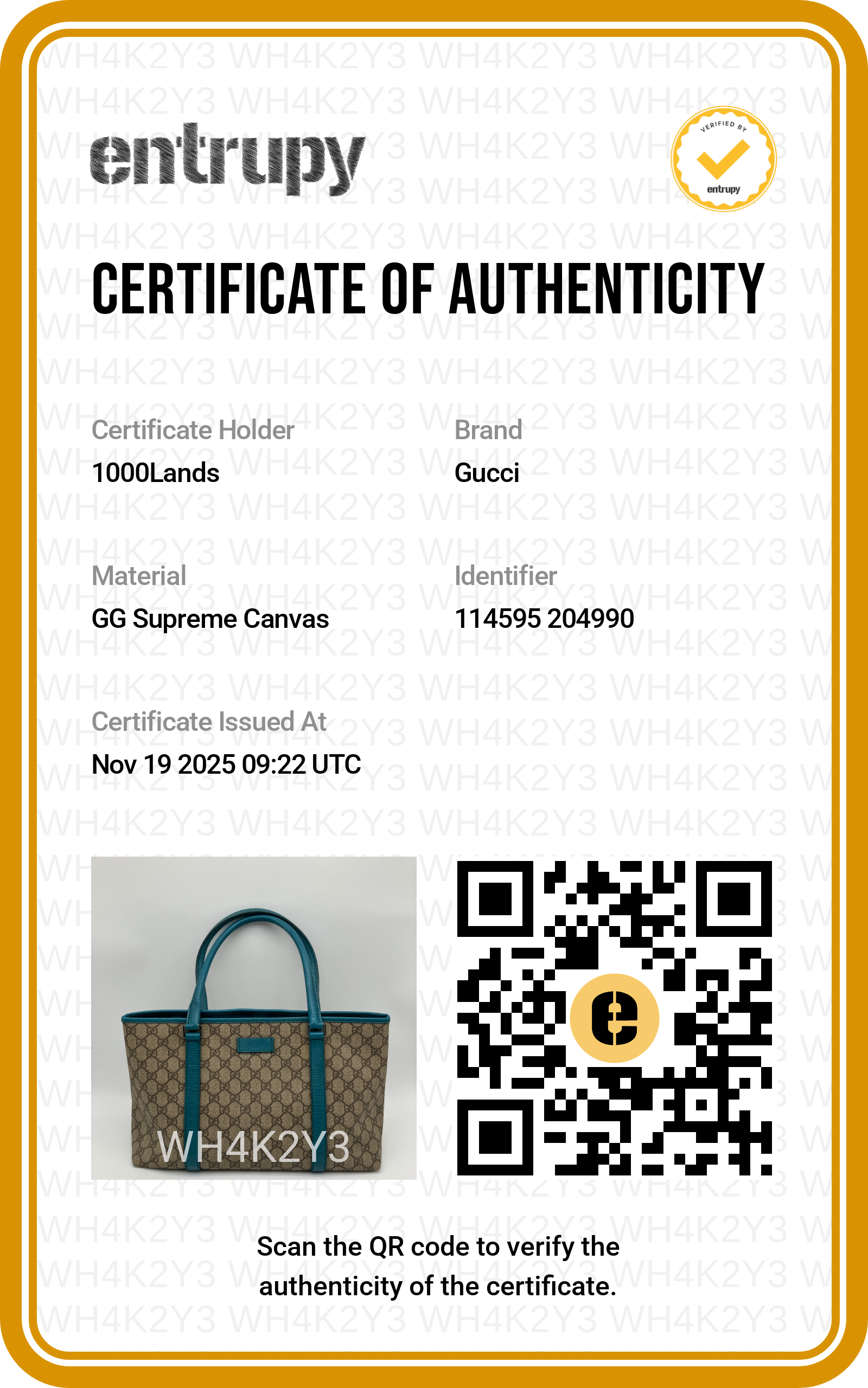 Borsa a spalla Gucci Joy  Tote GG Supreme  monogram beige e azzurra