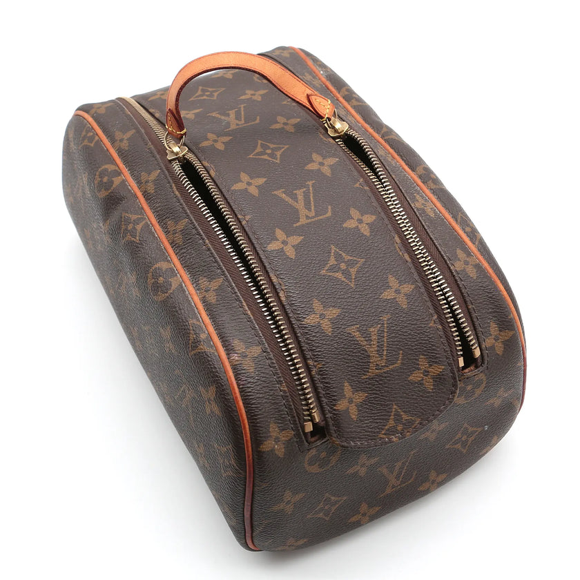 Trousse Louis Vuitton toilette doppio kit monogram