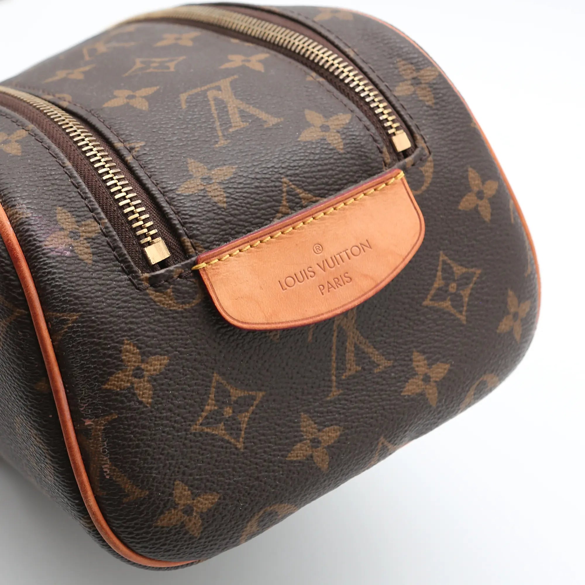 Trousse Louis Vuitton toilette doppio kit monogram