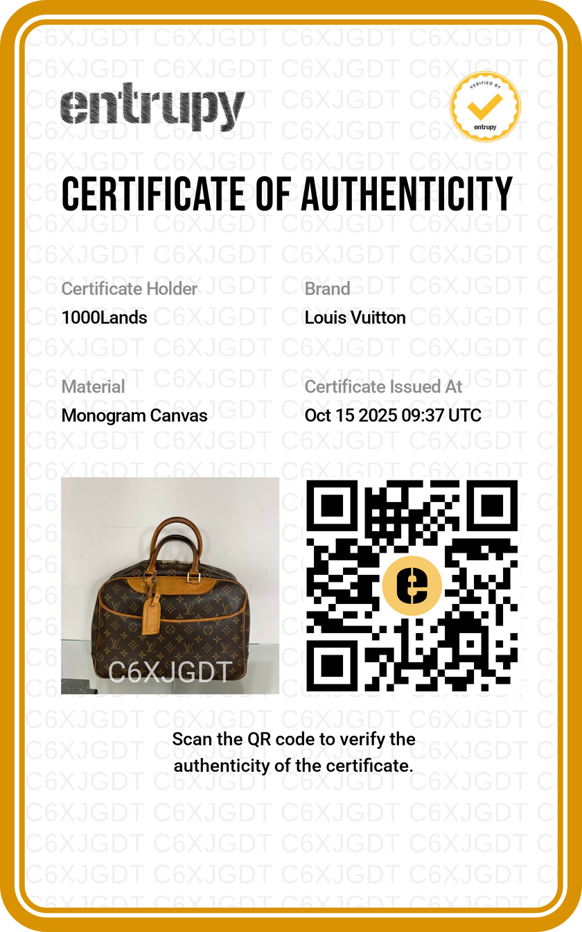 Borsa a mano Louis Vuitton, Deauville monogram