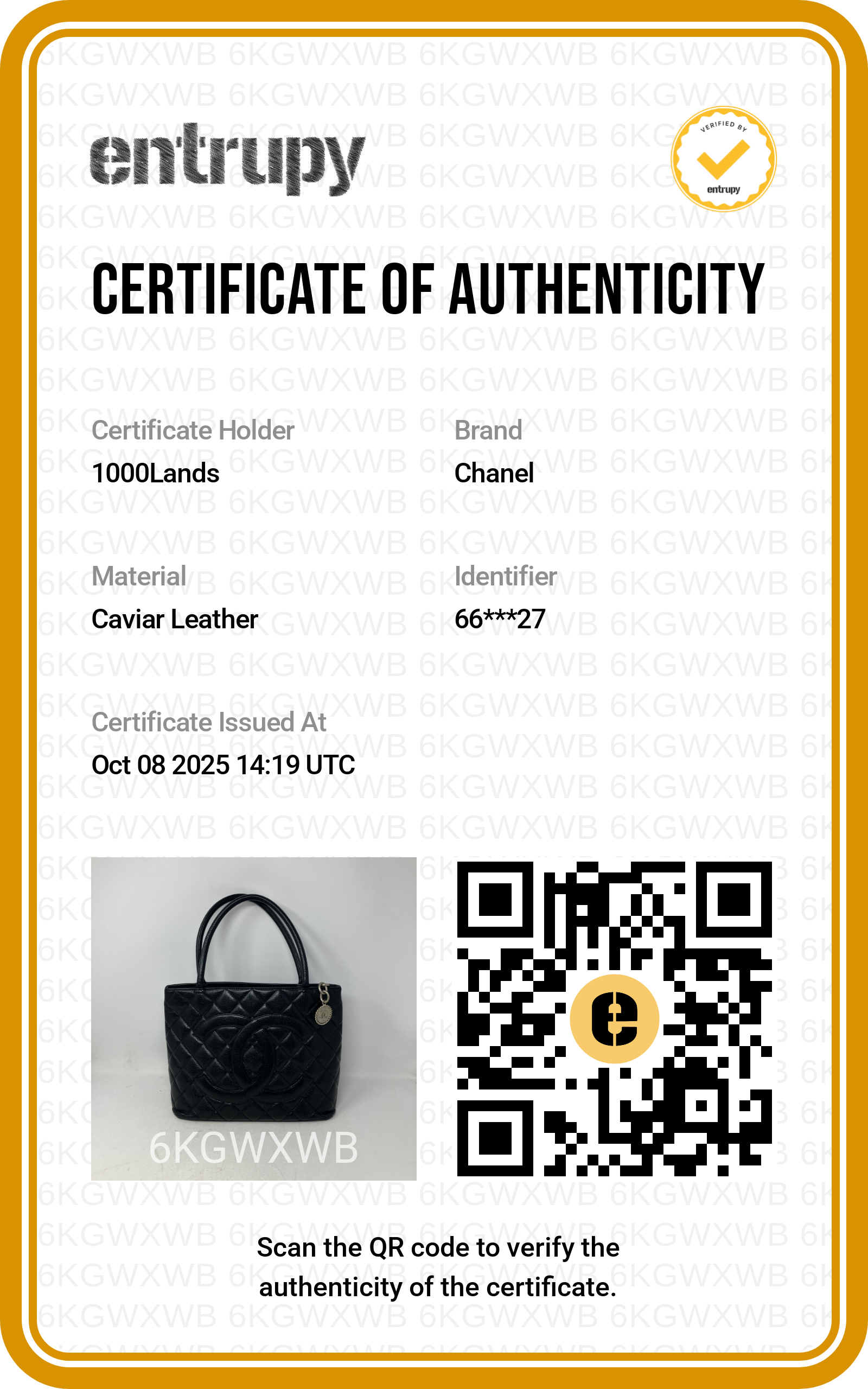 Borsa a mano Chanel Medaillon pelle Caviar nera martellata