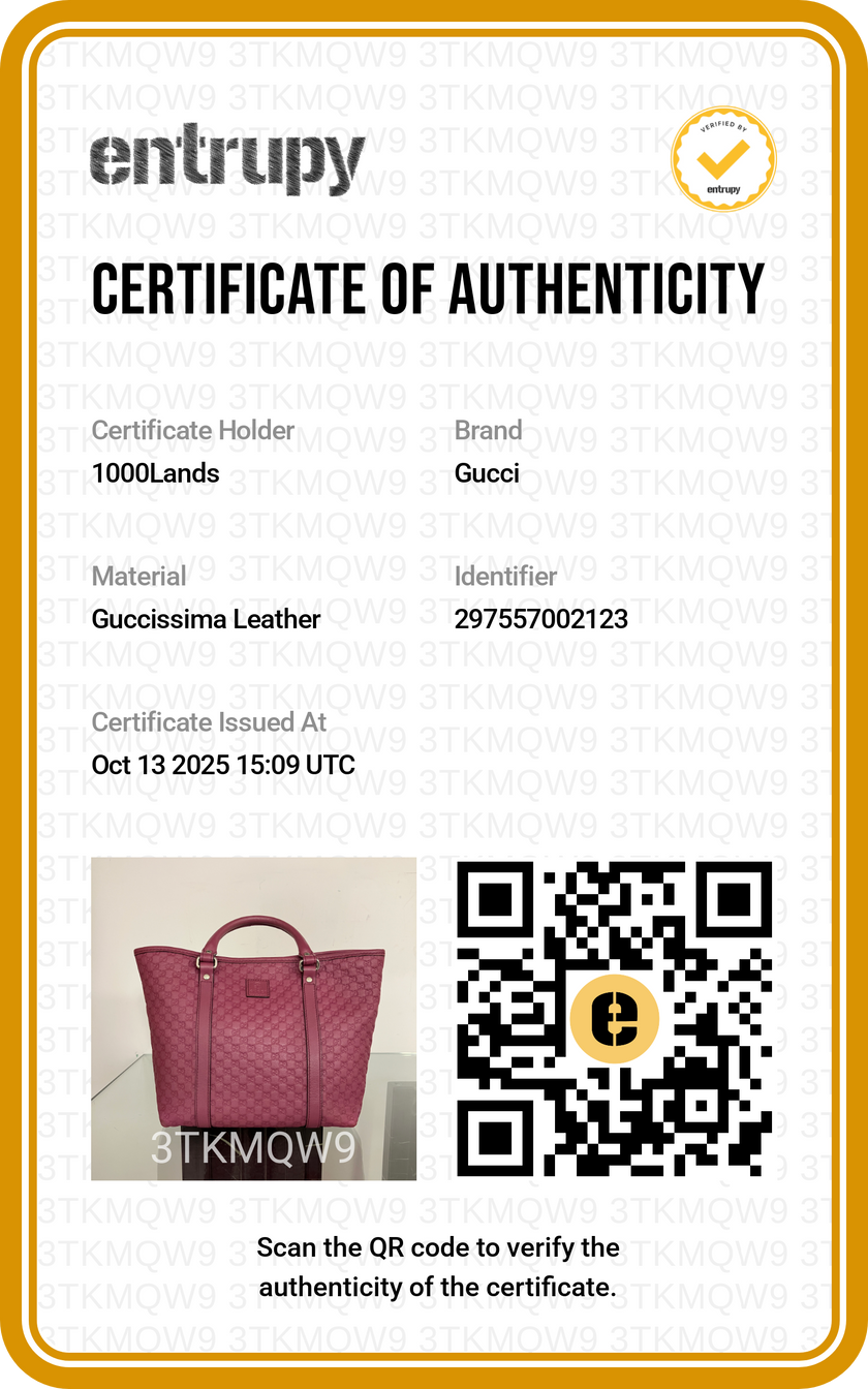 Borsa a mano Gucci Micro Guccissima rosa porpora