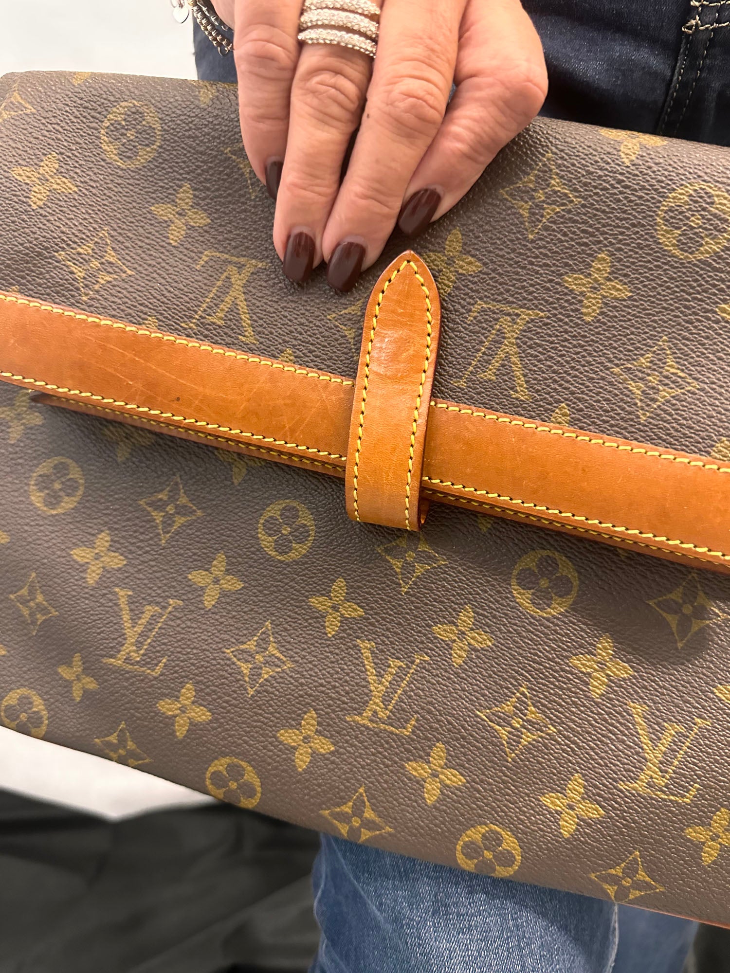 Borsa Pochette Pliante Pouch Louis Vuitton Unisex