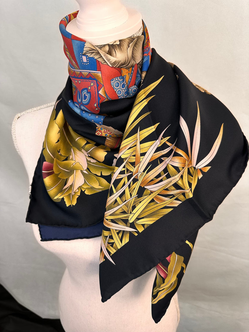 Salvatore Ferragamo silk scarf