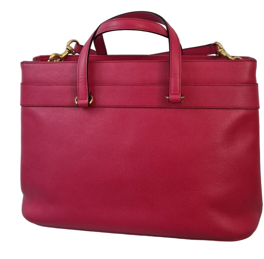 Borsa a tracolla Gucci Horsebit 1955 pelle rosa