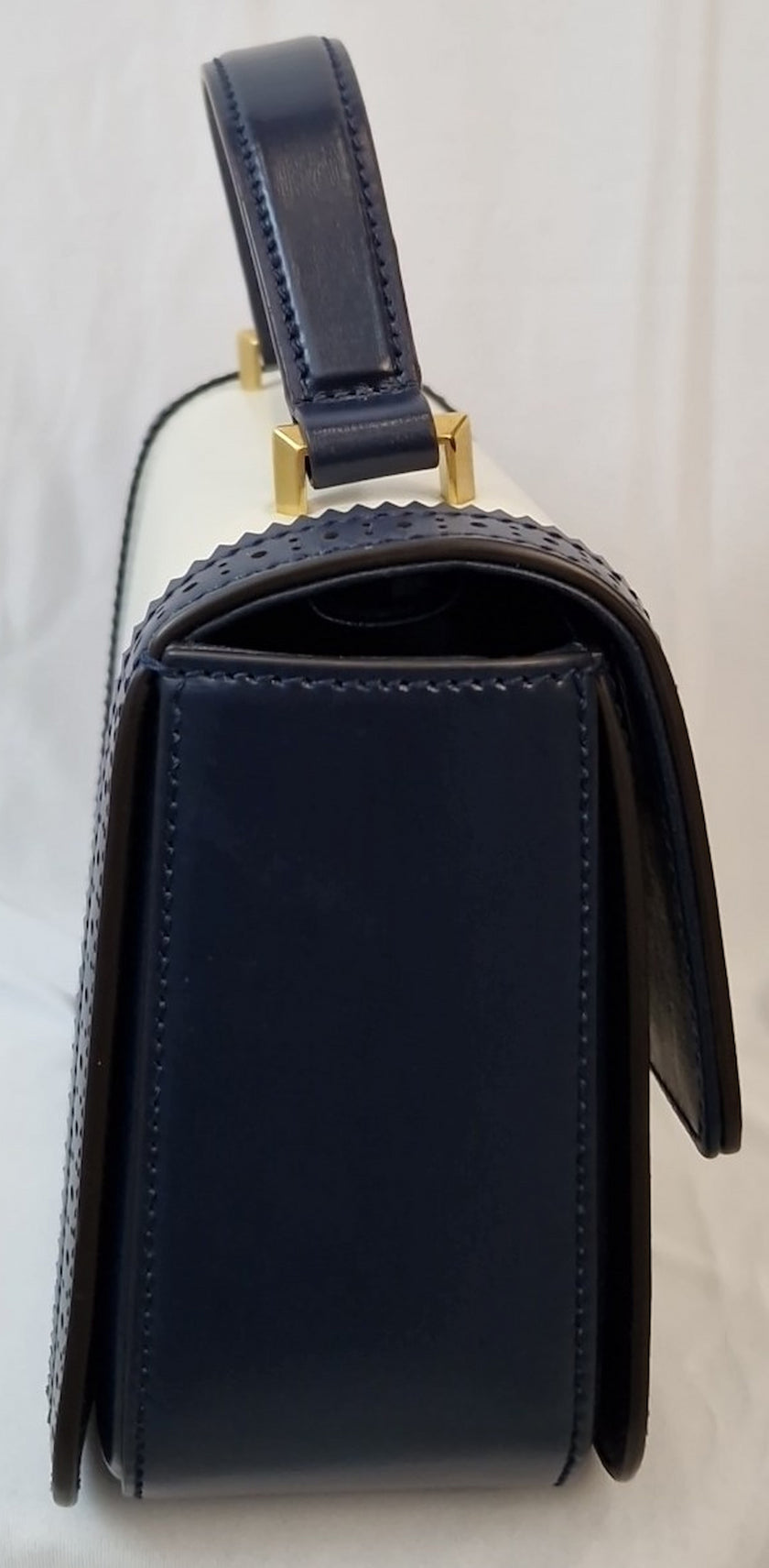 Borsa a mano Jimmy Choo avorio nera