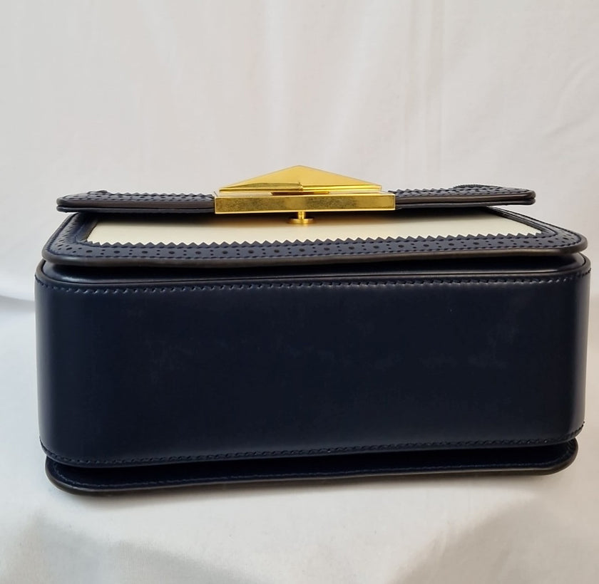 Borsa a mano Jimmy Choo avorio nera