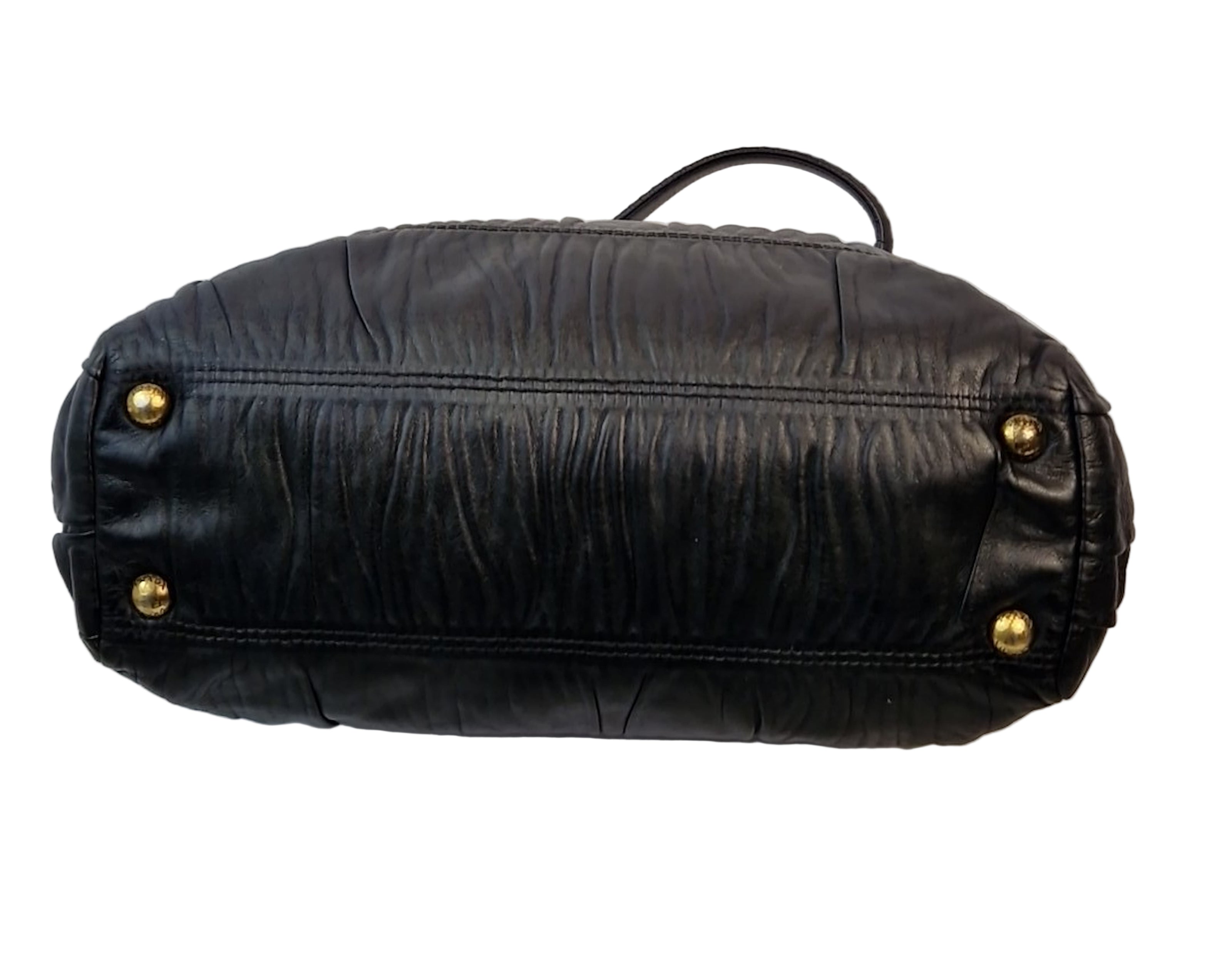 Borsa a mano Prada Dressy Frame Gaufre