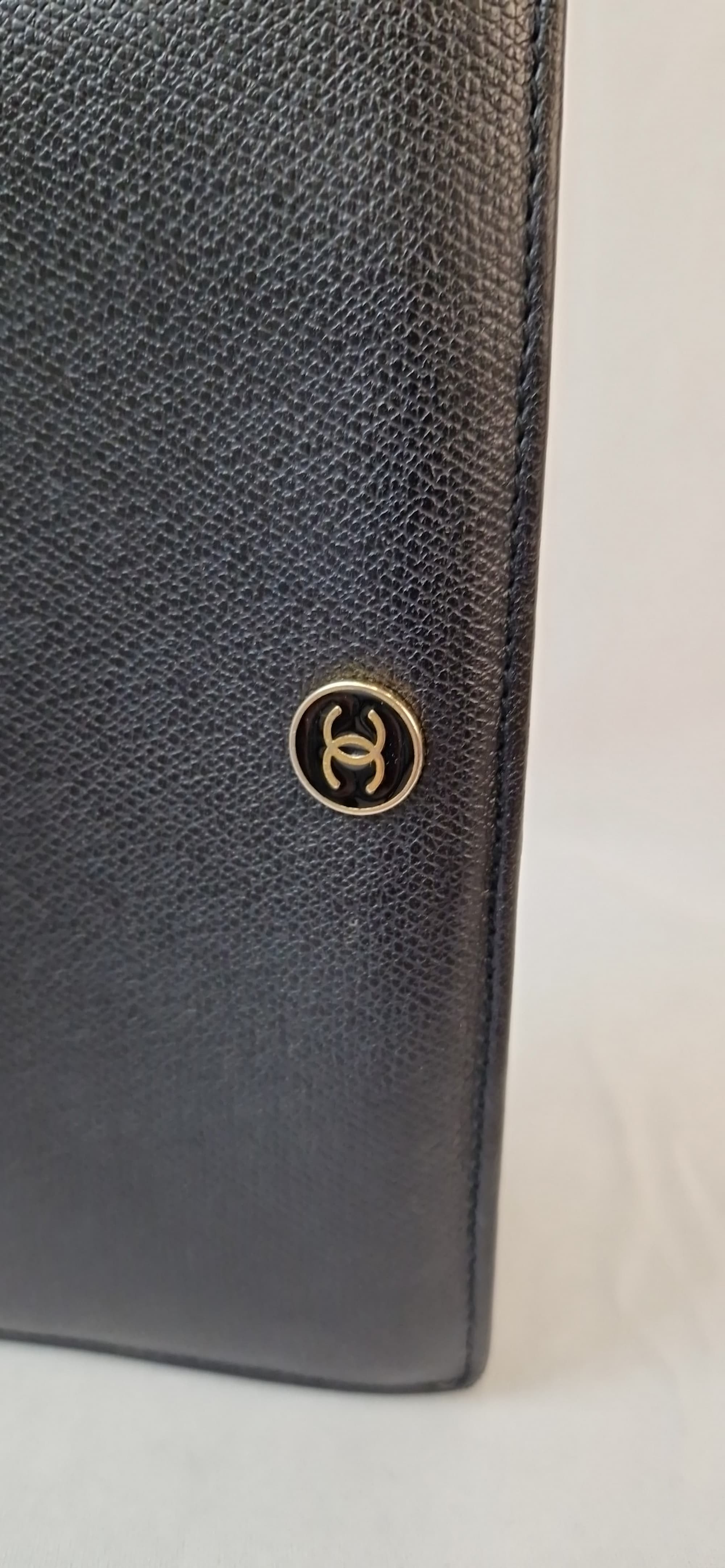 Portafoglio Chanel pelle nero