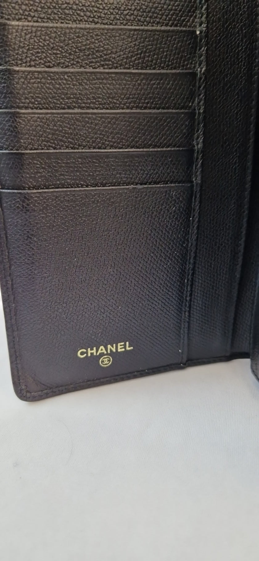 Portafoglio Chanel pelle nero