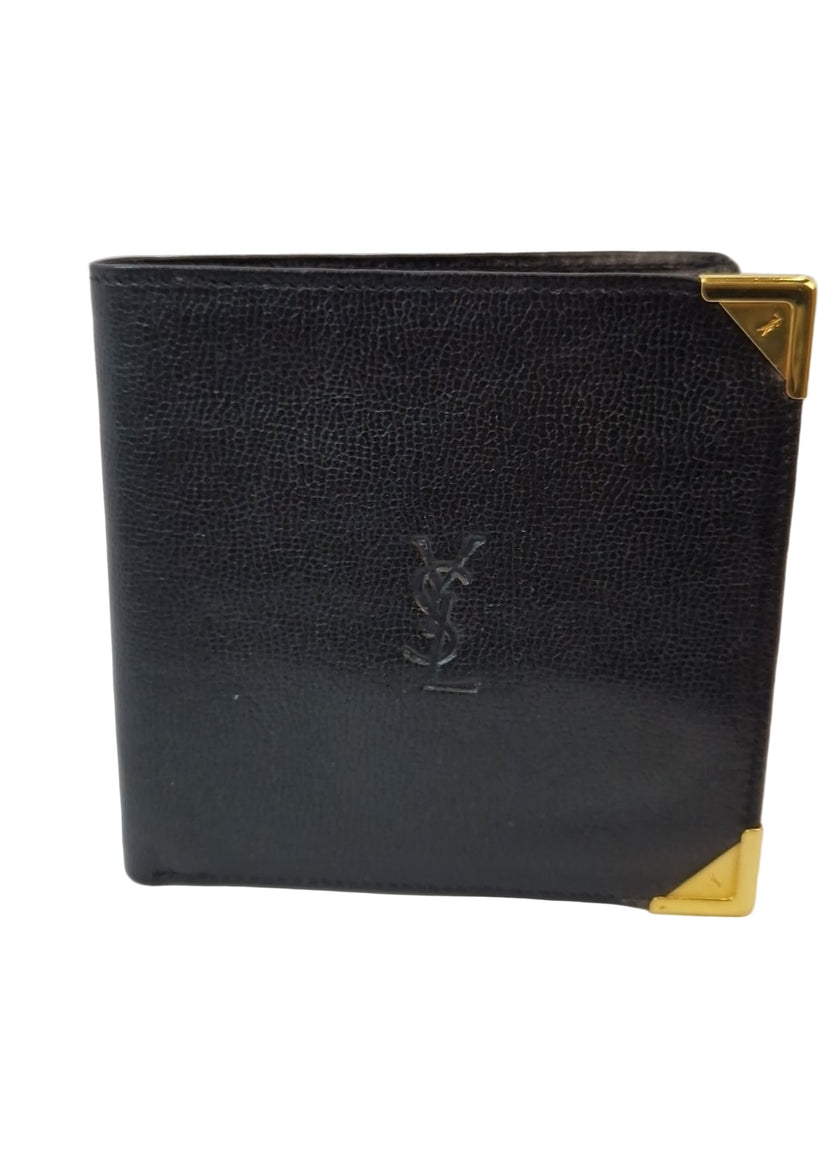 Portafoglio Yves Saint Laurent pelle nero