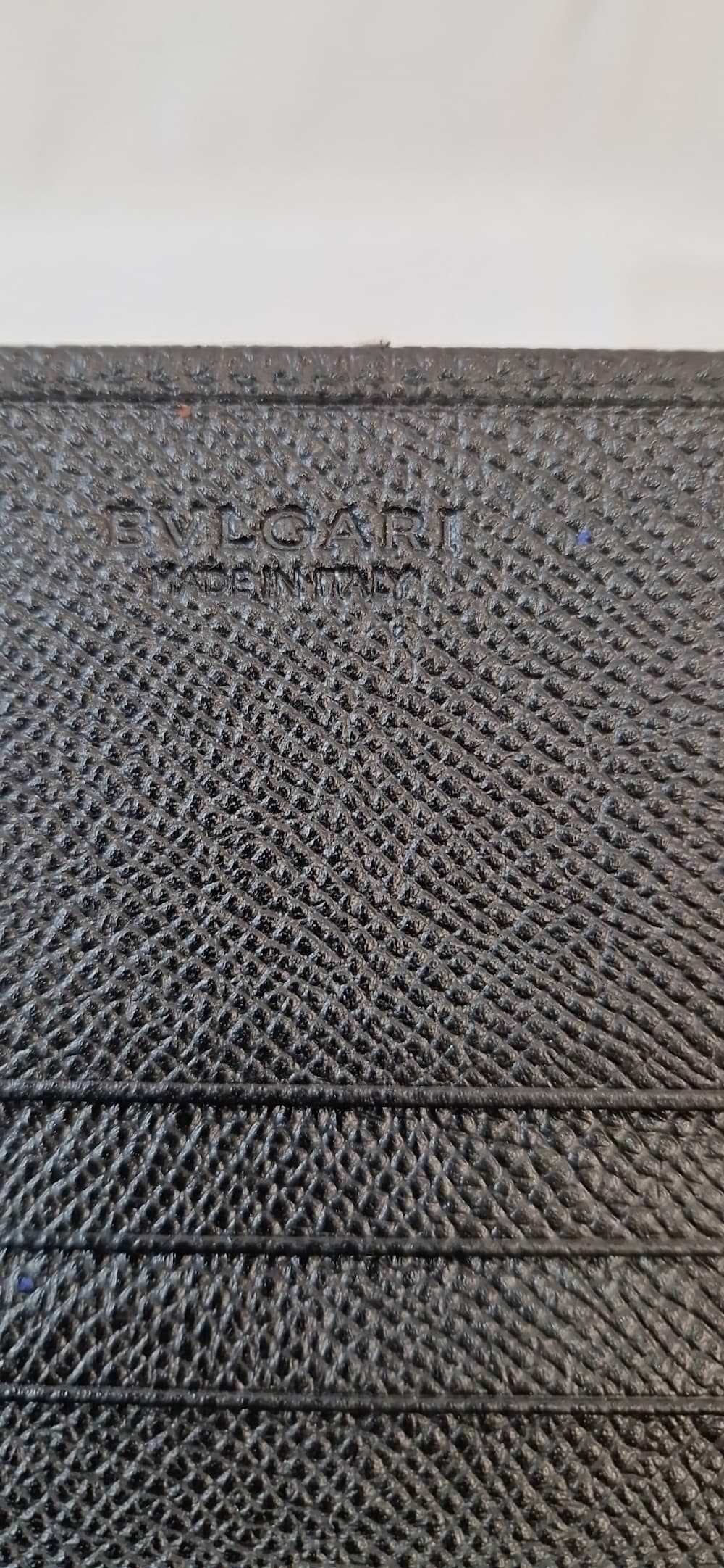 Portafoglio Bulgari pelle nero