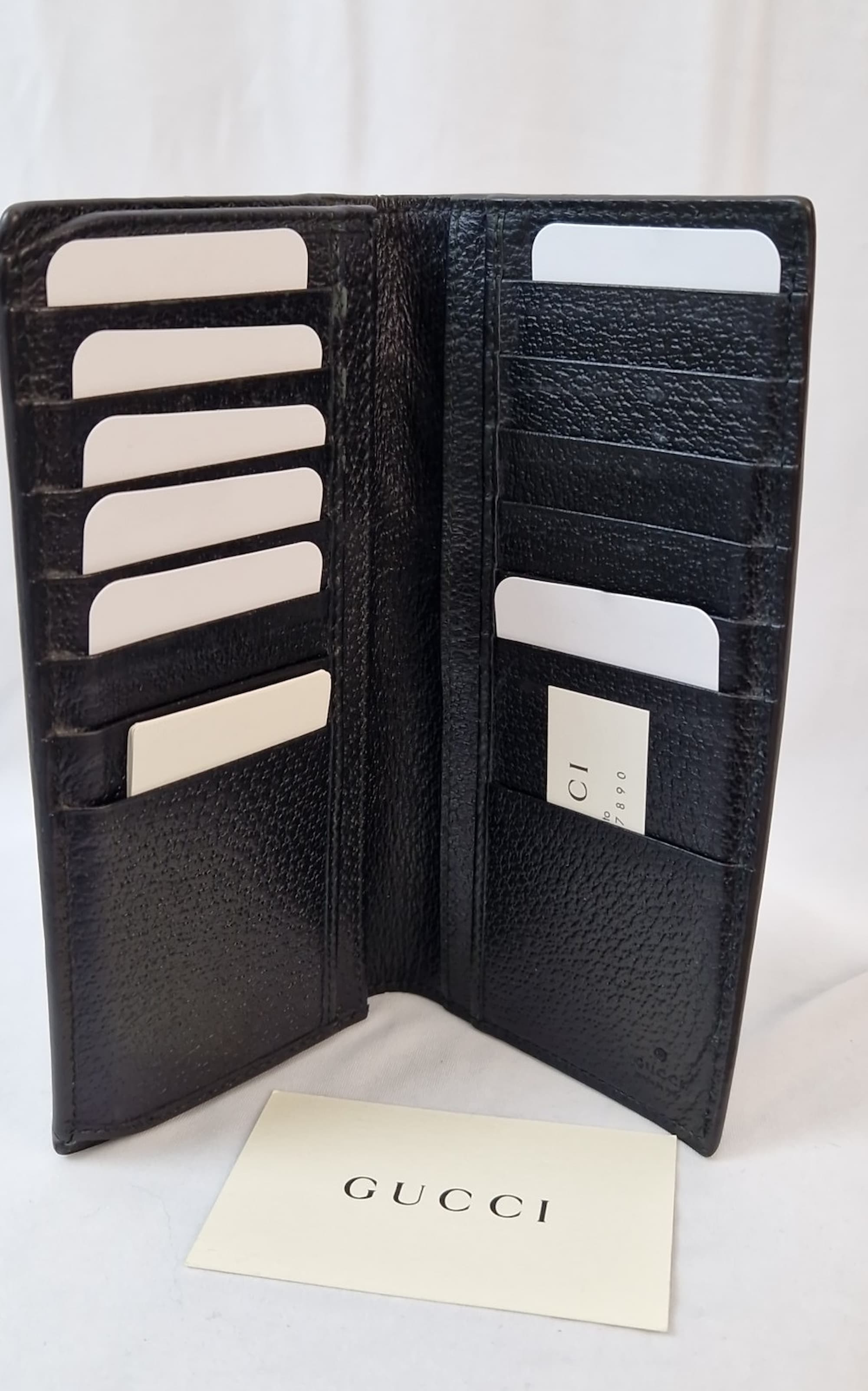 Portafoglio Gucci pelle nero