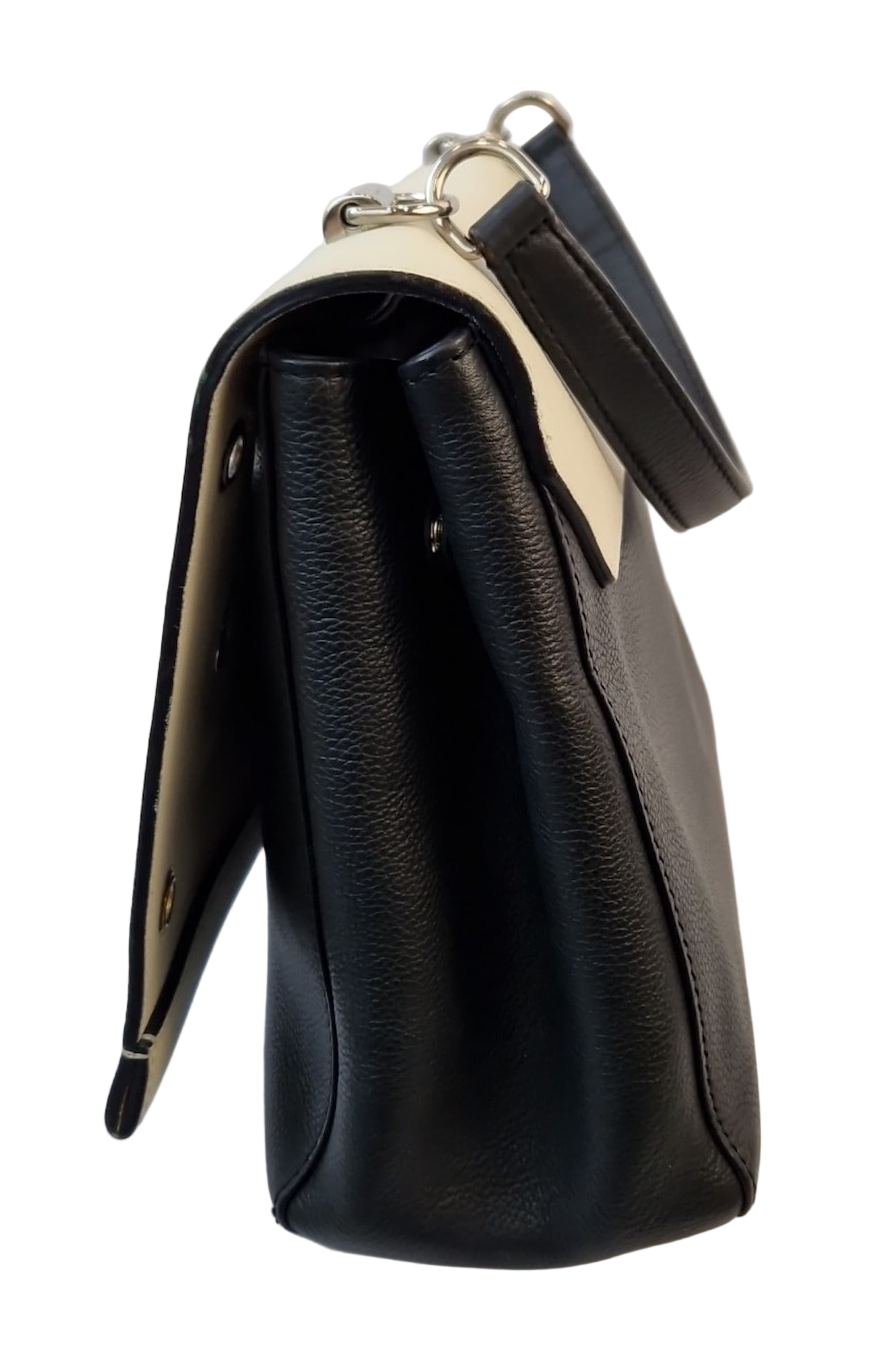 Borsa a mano Louis Vuitton Lockme avorio