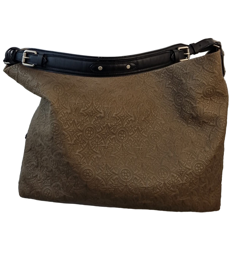 Louis Vuitton Antheia Hobo shoulder bag in beige monogram leather