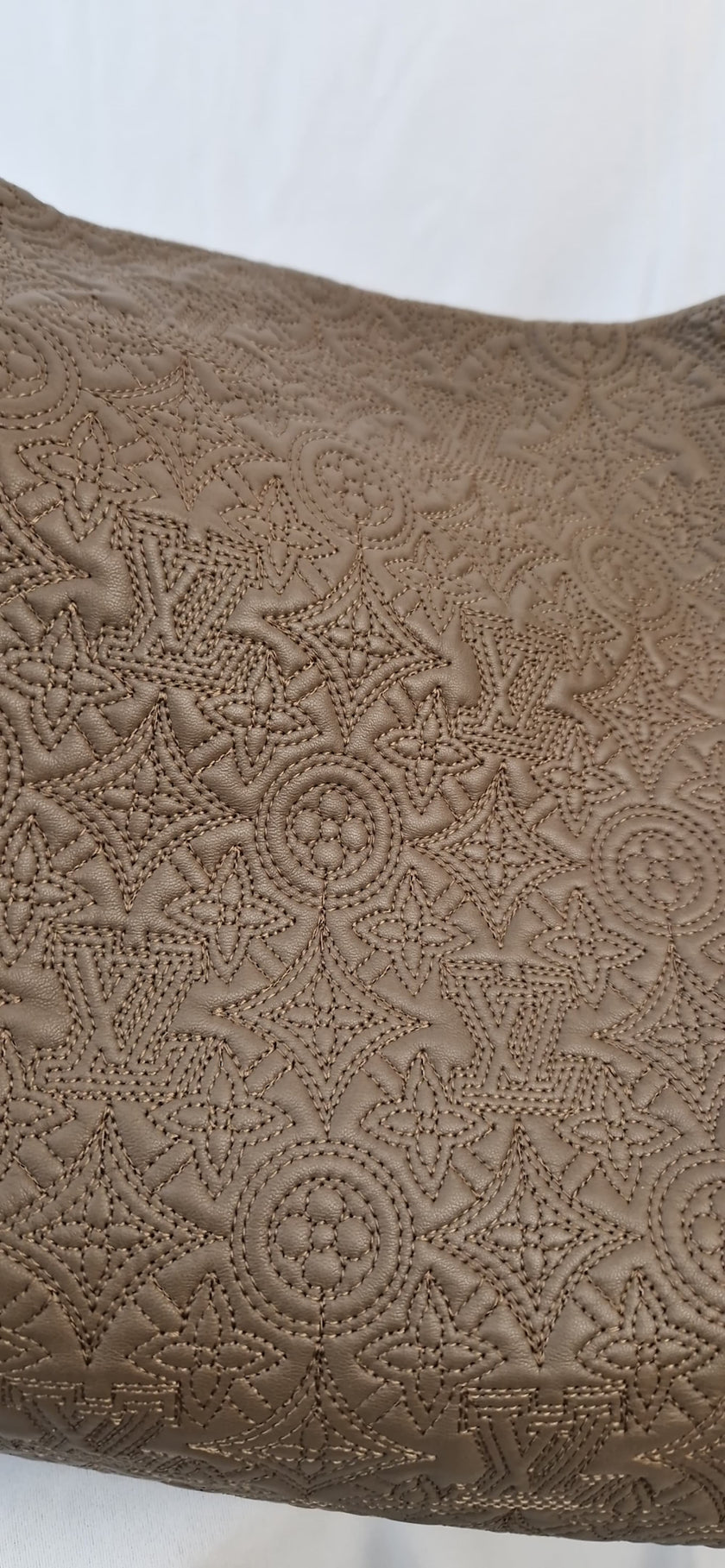 Louis Vuitton Antheia Hobo shoulder bag in beige monogram leather