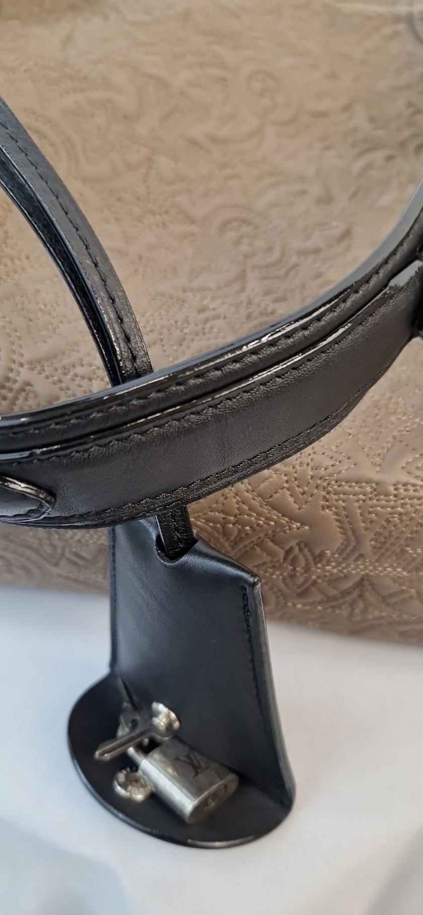 Louis Vuitton Antheia Hobo shoulder bag in beige monogram leather