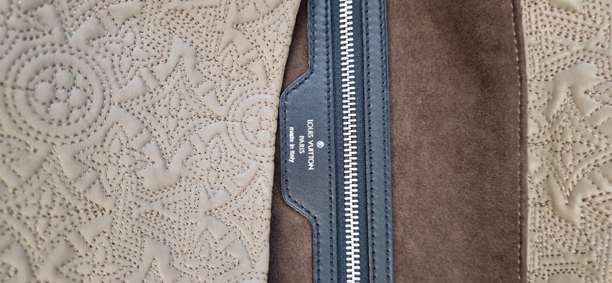 Louis Vuitton Antheia Hobo shoulder bag in beige monogram leather