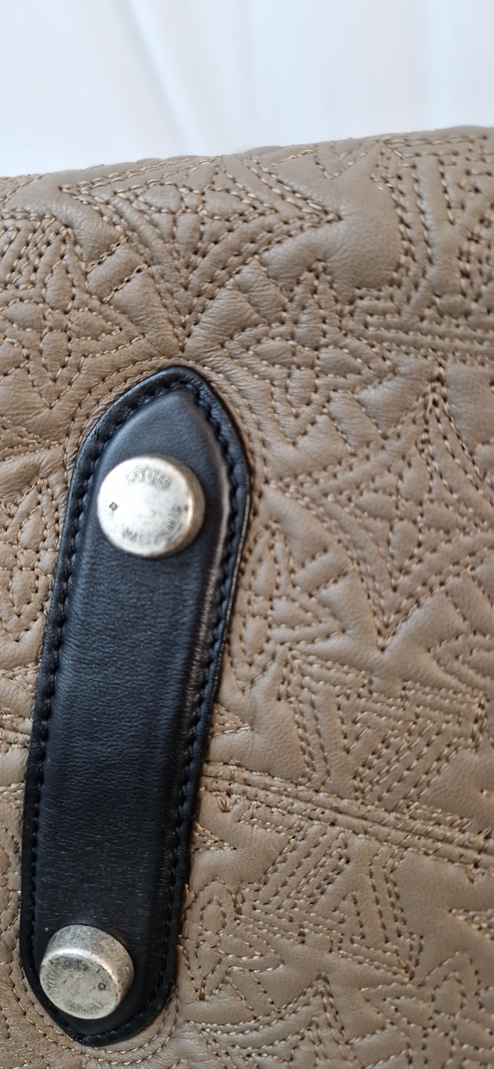 Louis Vuitton Antheia Hobo shoulder bag in beige monogram leather