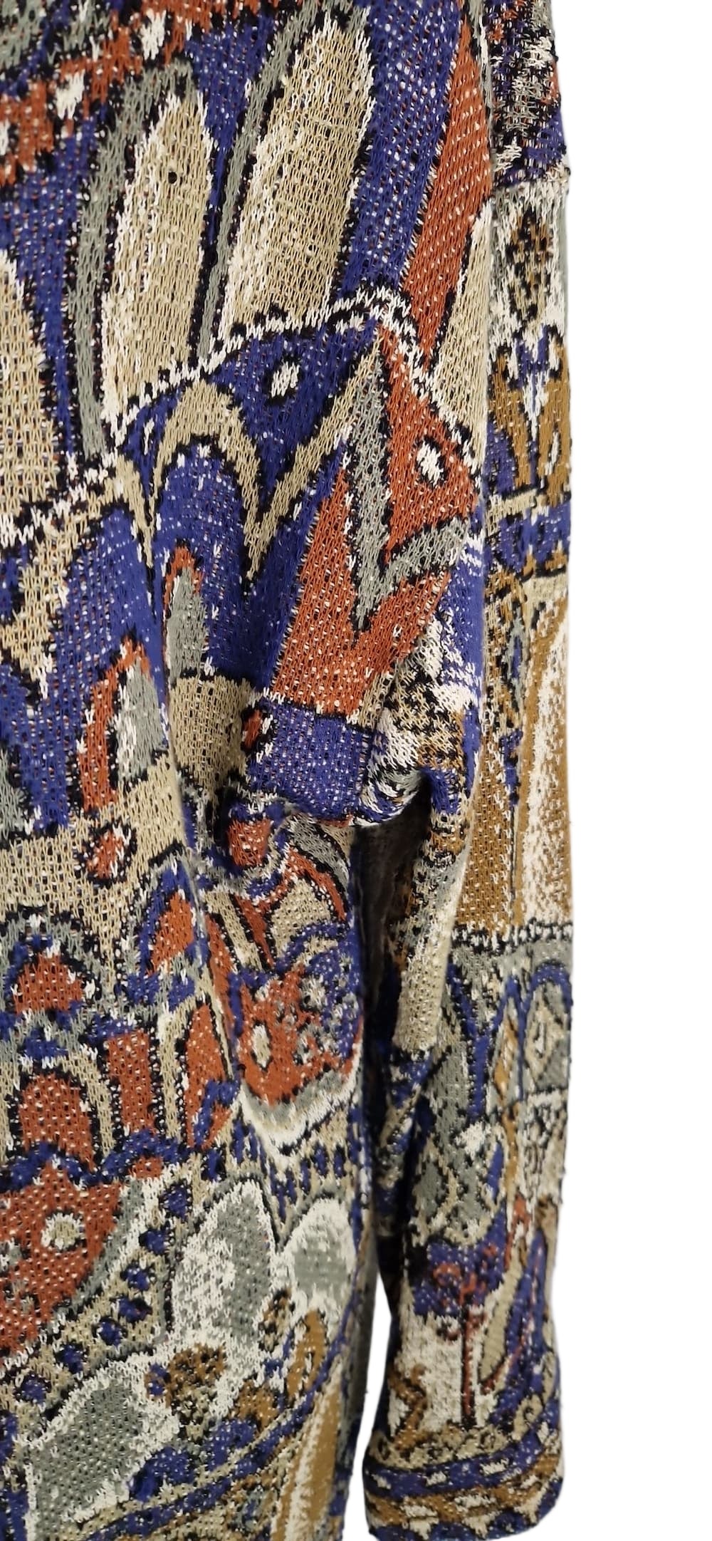 Vintage-Strickjacke von Missoni mit Zickzackmuster