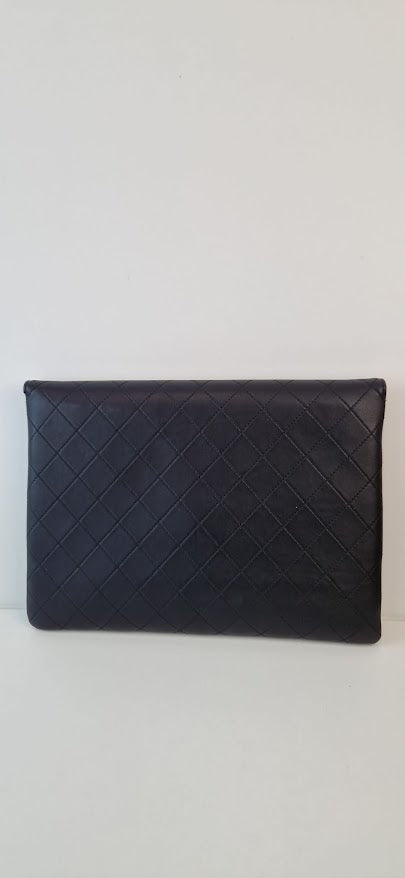 Pochette Chanel  Cc  Logo  Clutch  nera