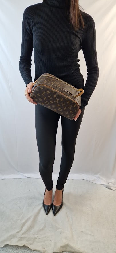 Trousse Louis Vuitton toilette doppio kit monogram