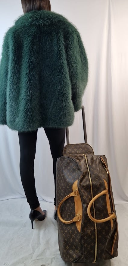 Borsone da viaggio Louis Vuitton Eole 60  trolley monogram marrone