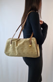 Borsa Christian Dior Vintage in tela Honeycomb