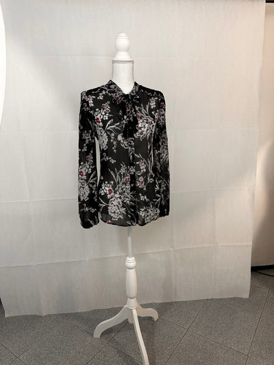 Blusa Guess motivi floreali - seta mista Vintage