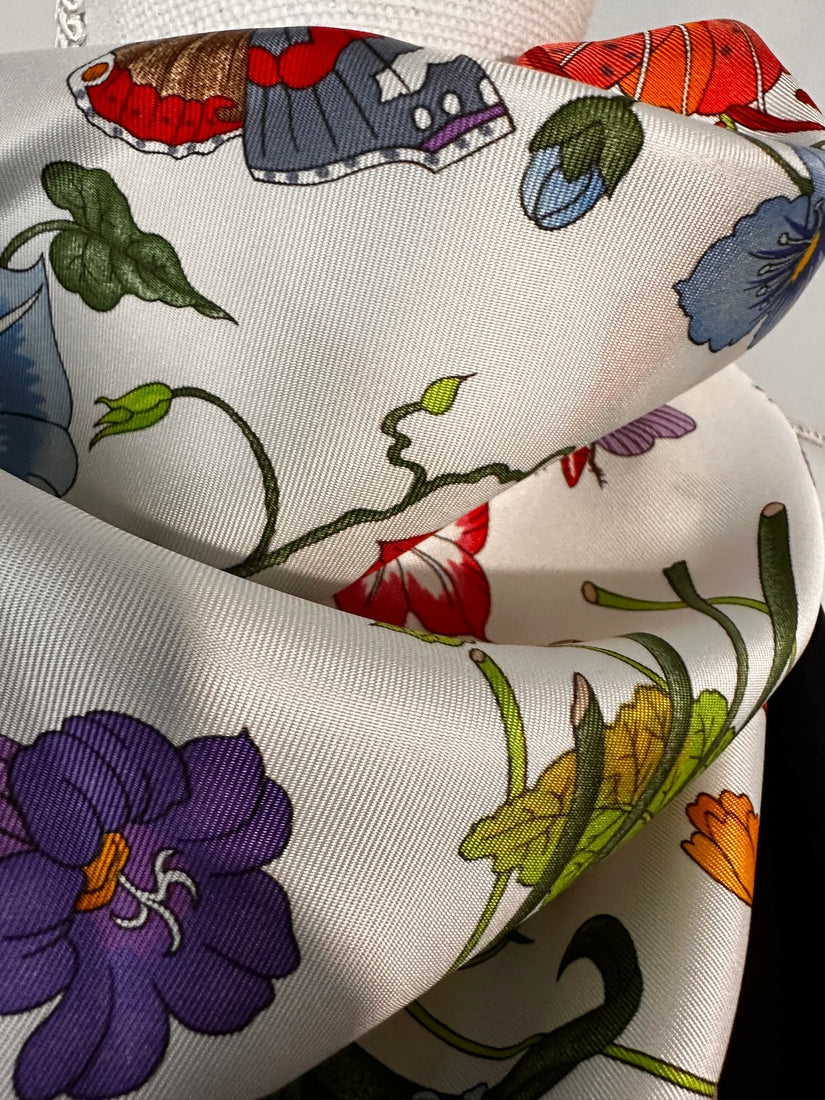 Foulard Gucci Flora seta