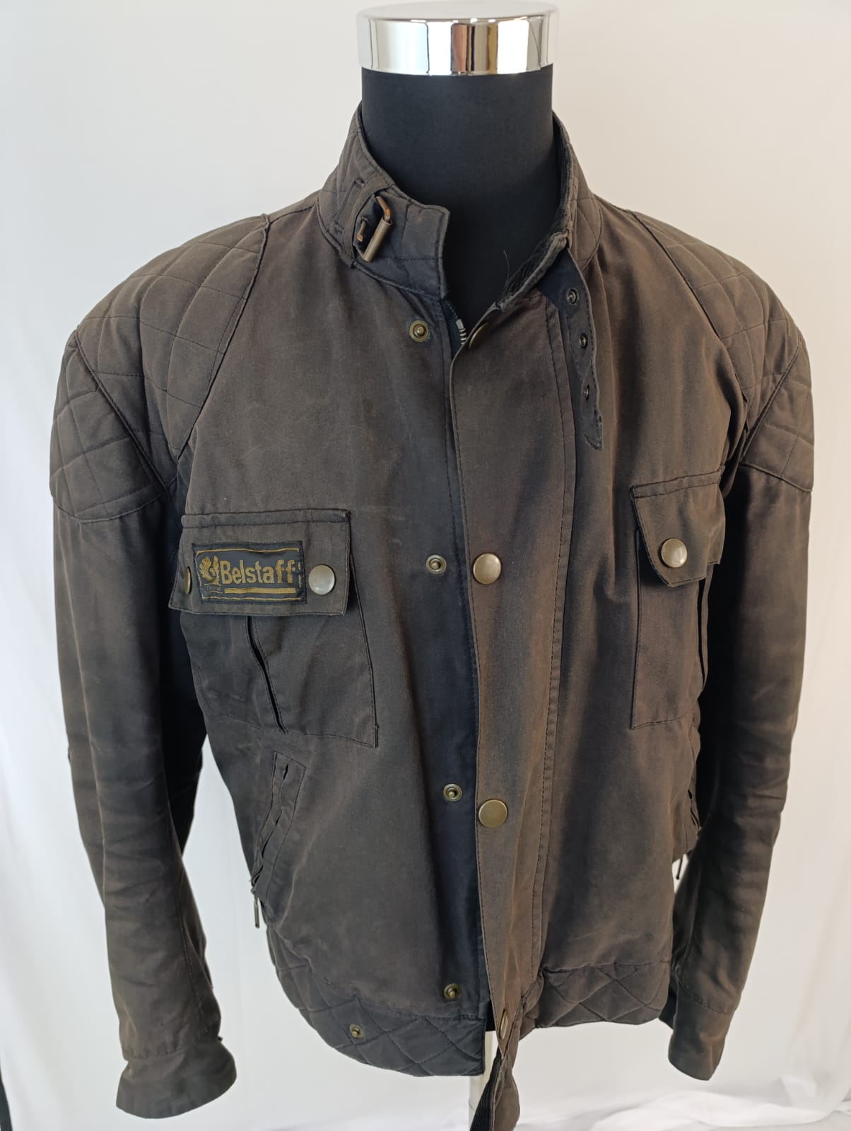 Belstaff giubbotto vintage usato fronte